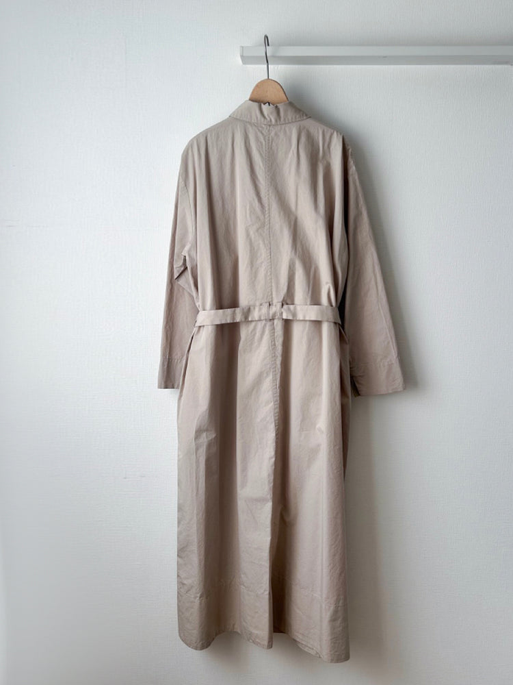 配色シャツワンピース (VFOP-6559A)