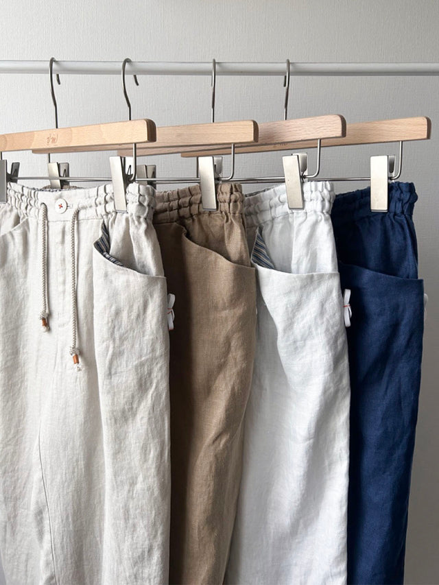 リネンリゾートパンツ(VFPT-6542A)