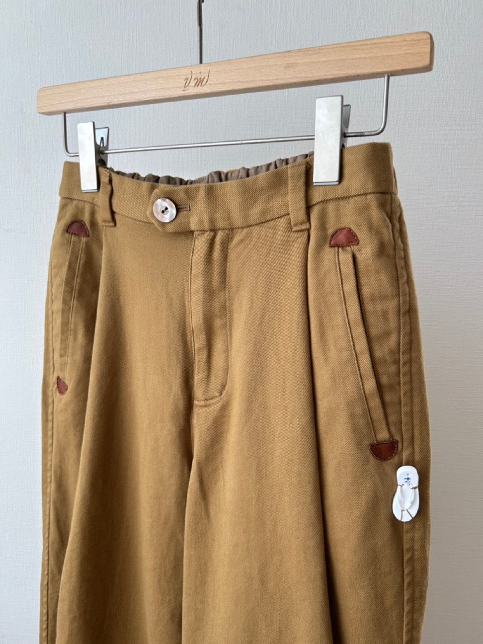 起毛ドリルワイドストレートパンツ(VFPT-5630C)