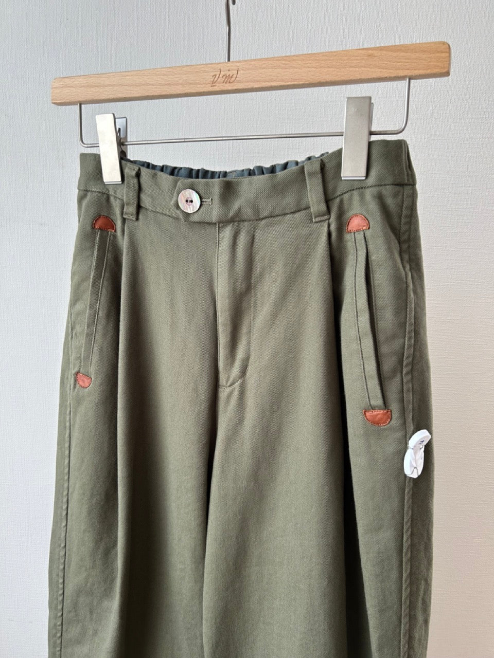 起毛ドリルワイドストレートパンツ(VFPT-5630C)