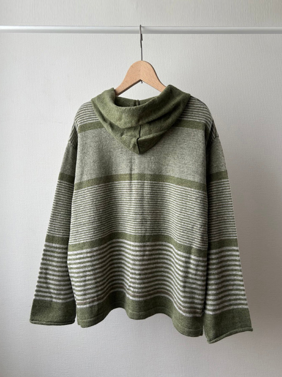 フード 9 分袖カーディガン (VKCD-5831C)