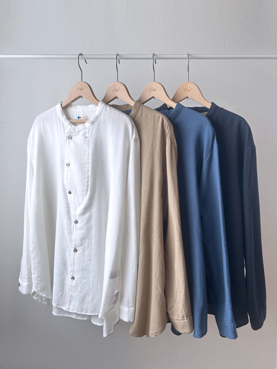 コットンウールビエラコックシャツ (VFSH-5658D)