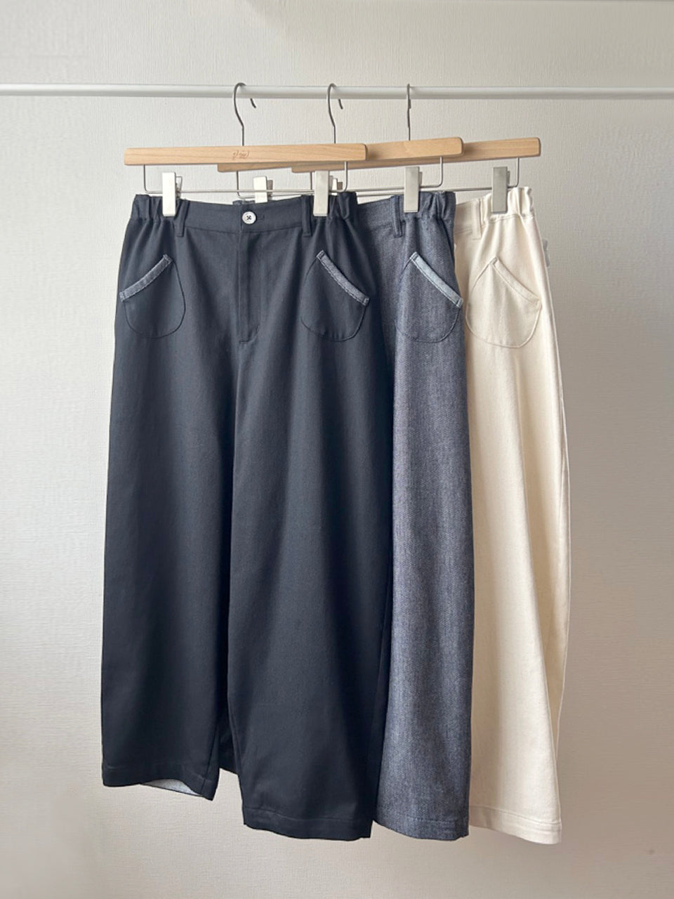 デニムコクーンパンツ (VFPT-5678D )