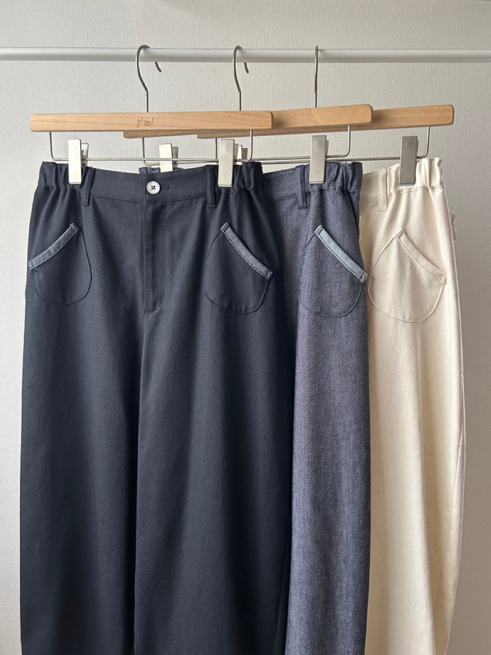 デニムコクーンパンツ (VFPT-5678D )