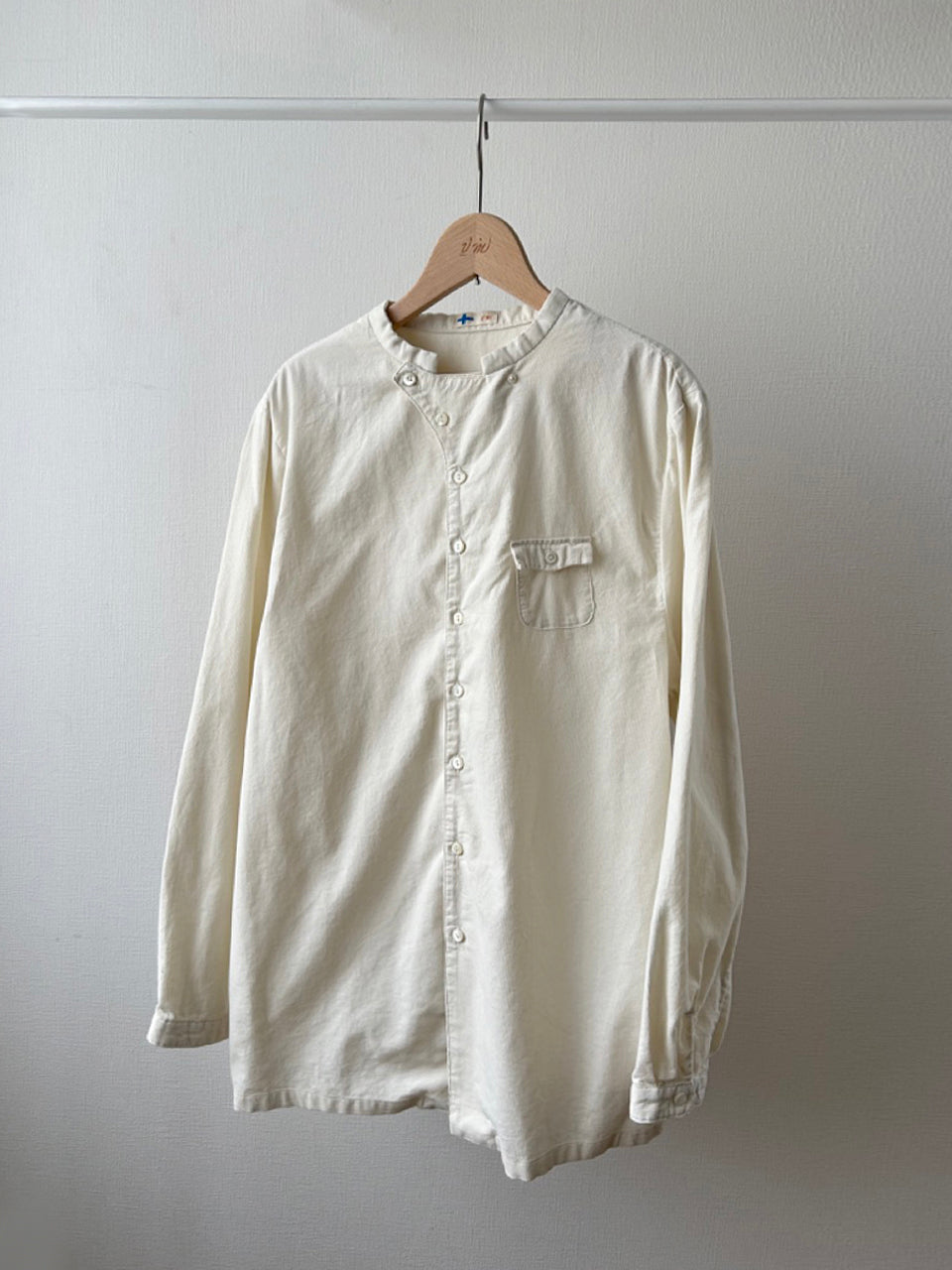 極細畝コーデュロイファーマーズシャツ (VFSH-5689D)