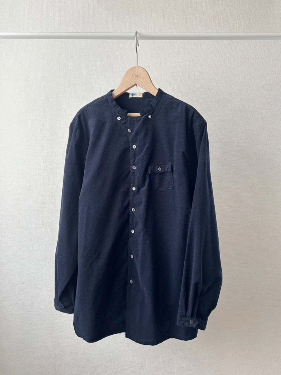 極細畝コーデュロイファーマーズシャツ (VFSH-5689D)