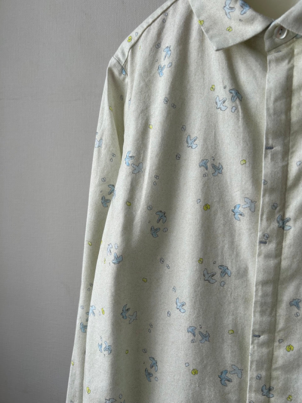 白樺シード柄レギュラーシャツ (VFSH-5701D)