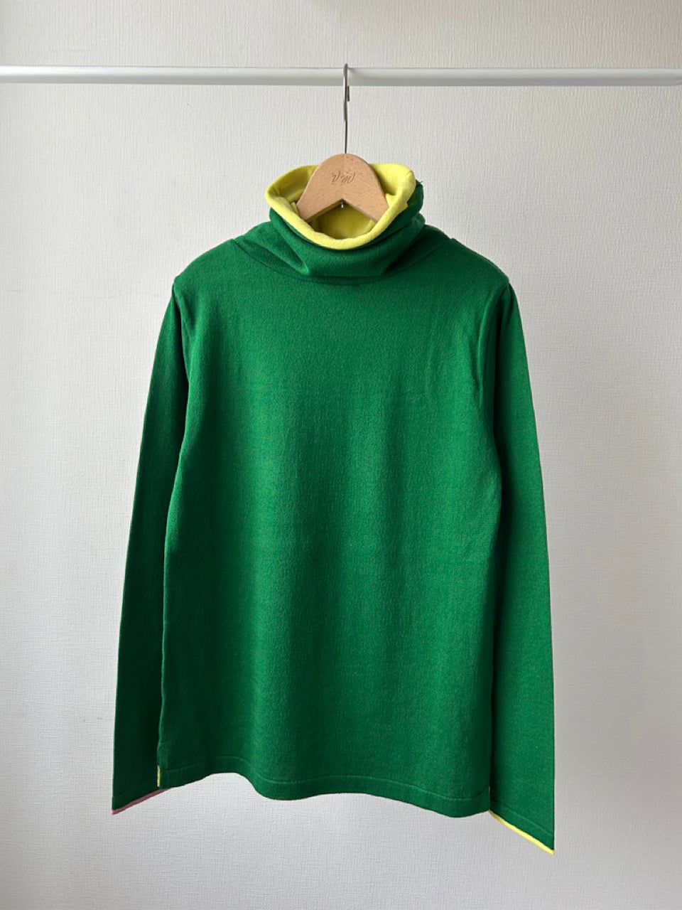 2重衿タートルプルオーバー(衿の高さ:18cm) (VKPO-5863D)