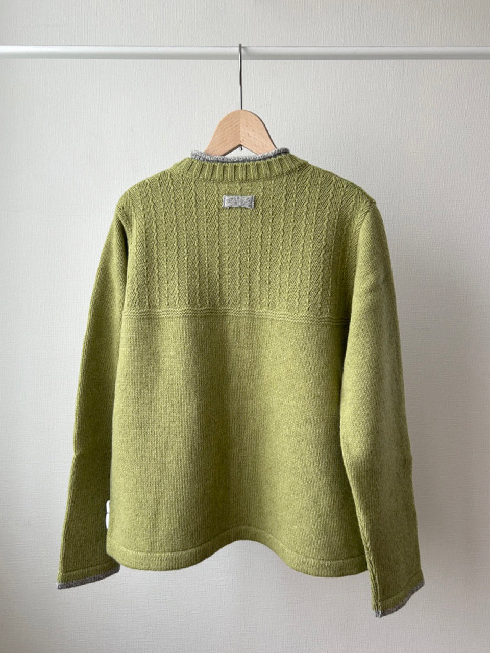 二枚衿ニットカーディガン (VKCD-5851D)