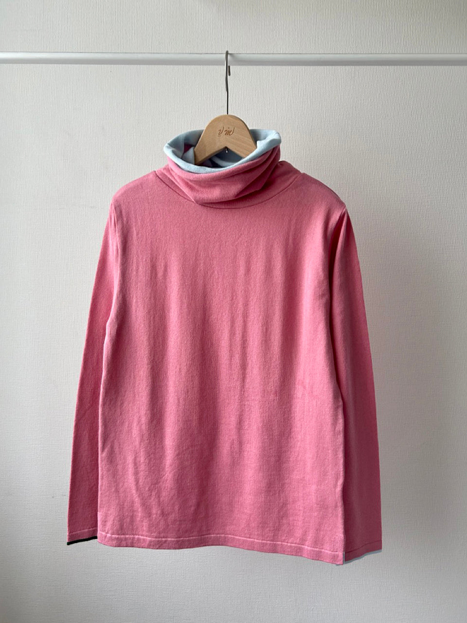 2重衿タートルプルオーバー(衿の高さ:18cm) (VKPO-5863D)