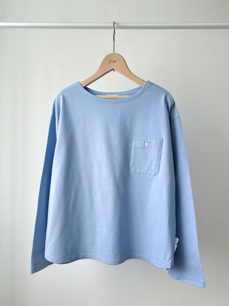 胸ポケット長袖T (VCT-6014A)