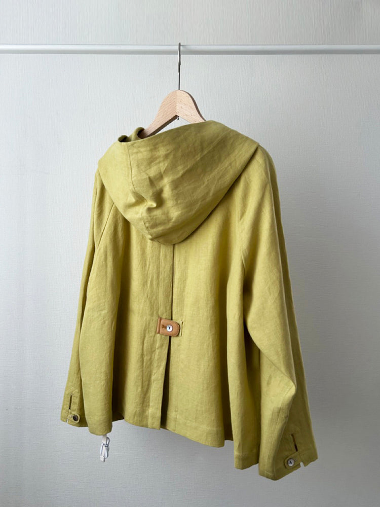 リネンフードジャケット (VFJK-6564A)
