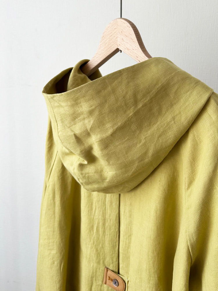 リネンフードジャケット (VFJK-6564A)