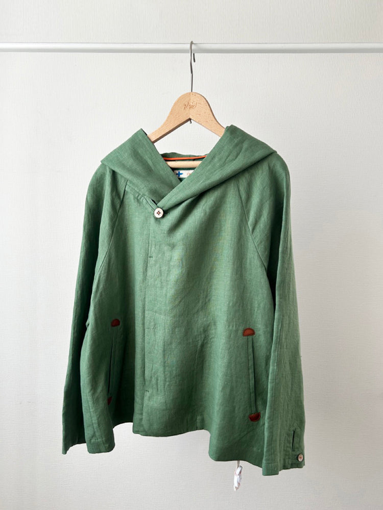 リネンフードジャケット (VFJK-6564A)