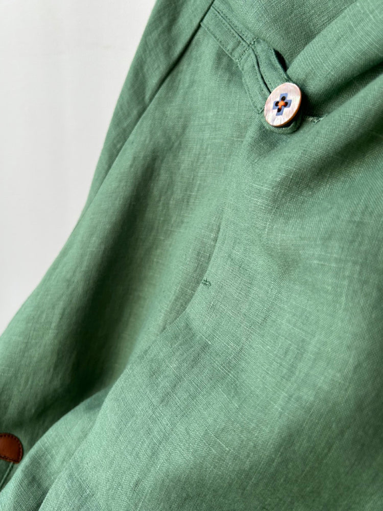 リネンフードジャケット (VFJK-6564A)