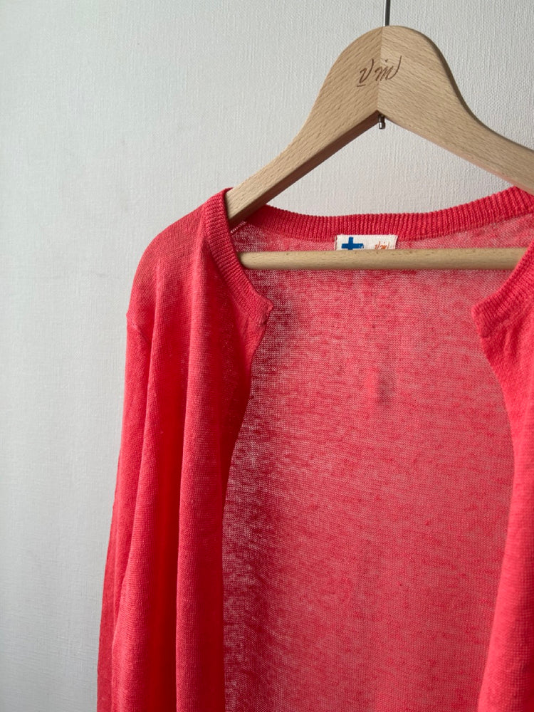 リネンカーディガン(VKCD-6812B)