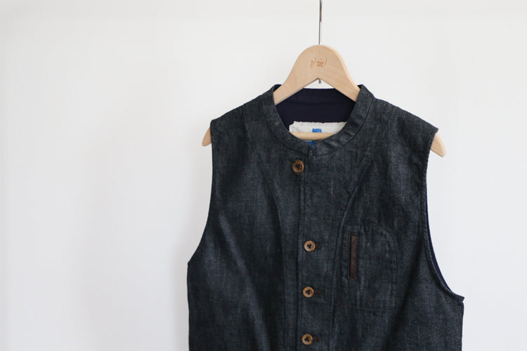 デニムベスト(VFBL-6631C)