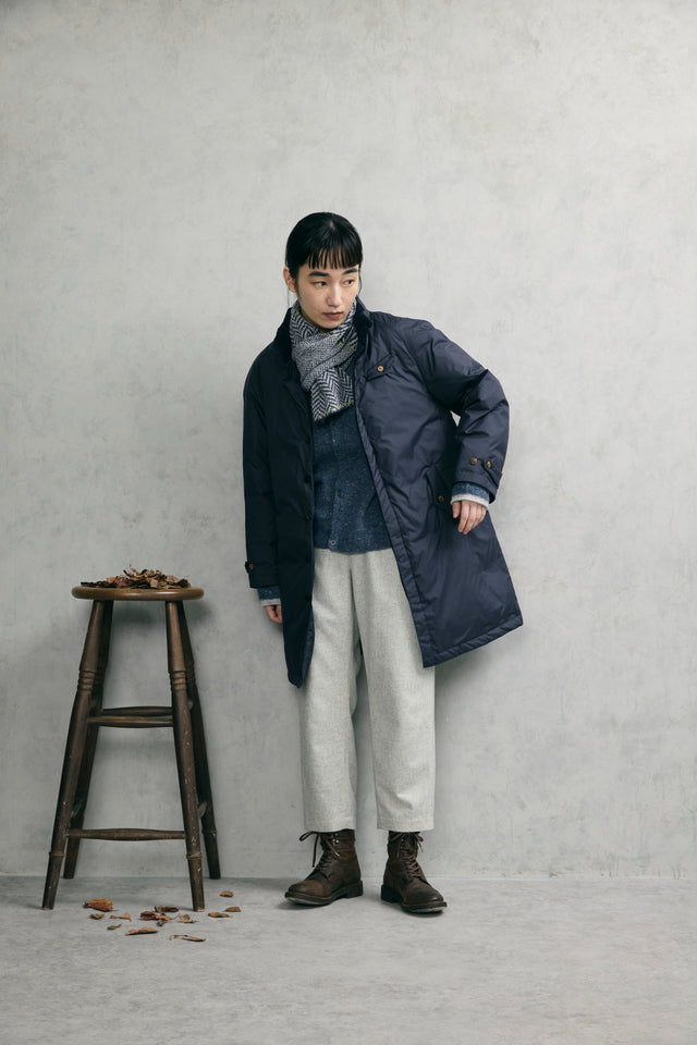 スタンドカラーダウンコート (VFCO-5620D)