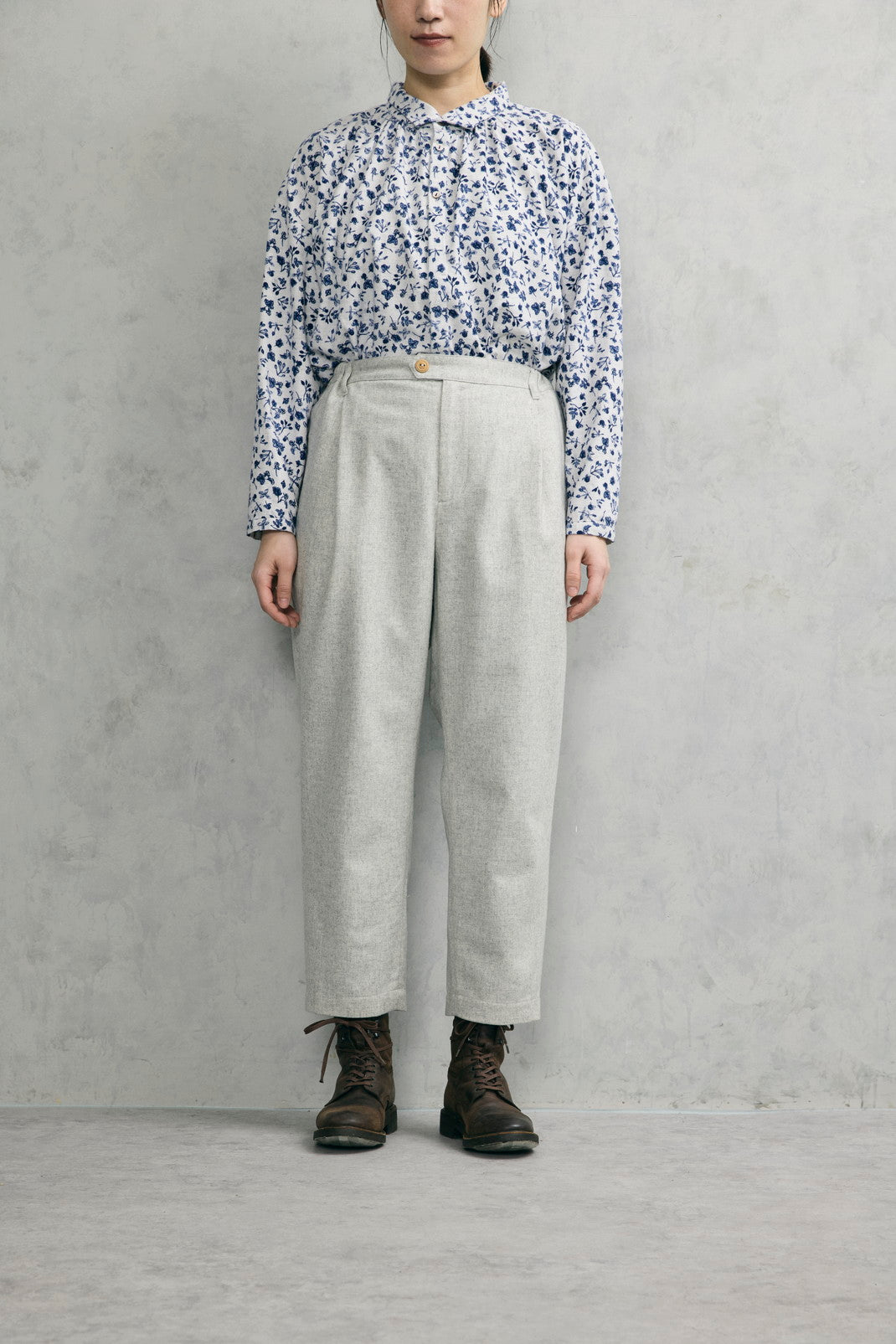 ワンタックテーパードパンツ (VFPT-5641D)