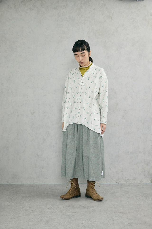 白樺シード柄チュニック (VFTN-5702D)