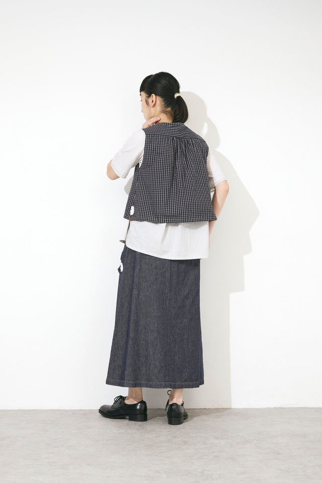 スタンドカラーベスト(VFBL-6560A)