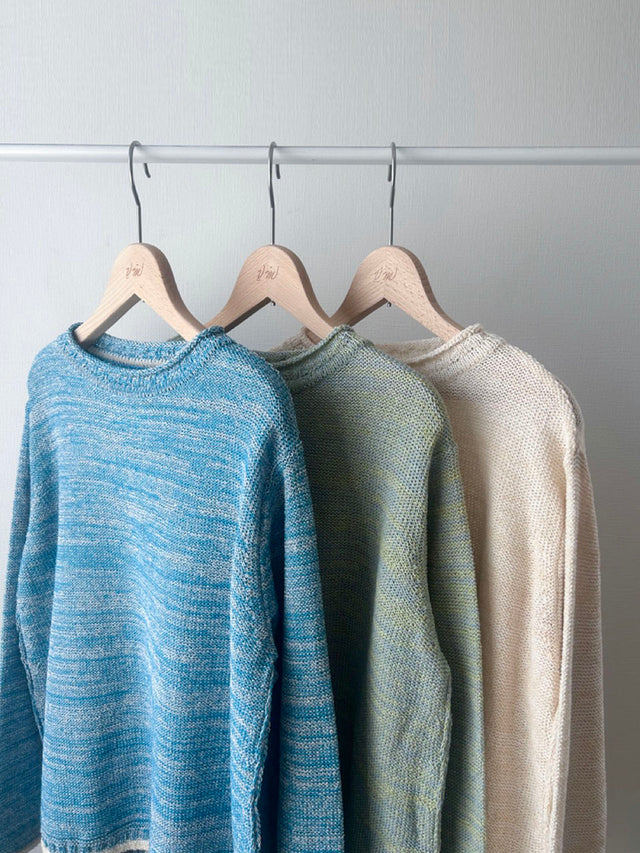 和紙ニットプルオーバー (VKPO-6804A)