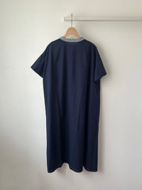 スキッパーカラーワンピース(VFOP-5591B）