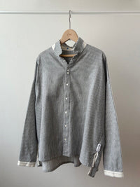 綿フランネルスキッパーシャツ(VFSH-5639C）
