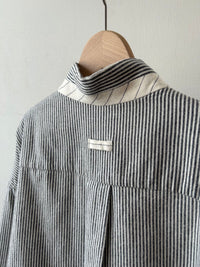 綿フランネルスキッパーシャツ(VFSH-5639C）