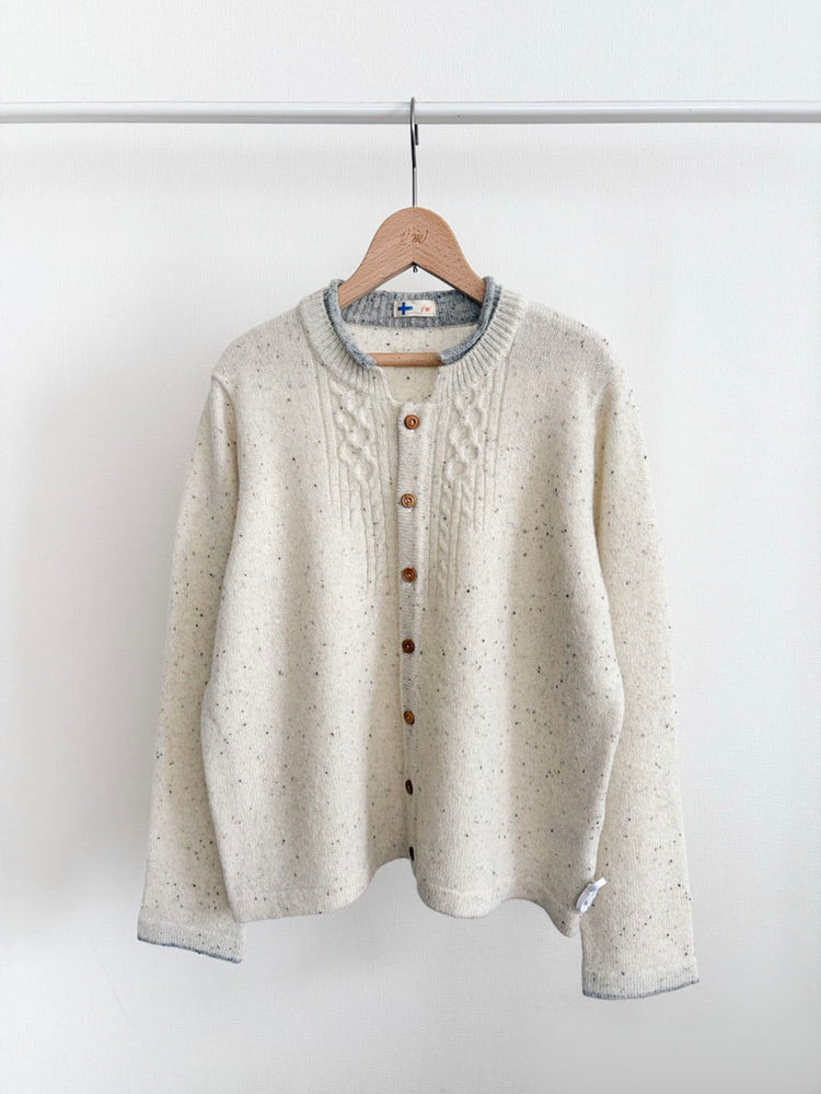 ケーブルニットカーディガン（VKCD-6833C）