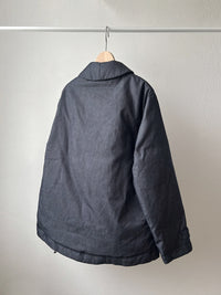 デニムショールカラーダウンジャケット (VFJK-5643D）