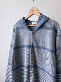 フード 9 分袖カーディガン (VKCD-5831C)