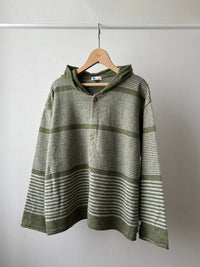 フード 9 分袖カーディガン (VKCD-5831C)