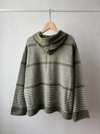 フード 9 分袖カーディガン (VKCD-5831C)