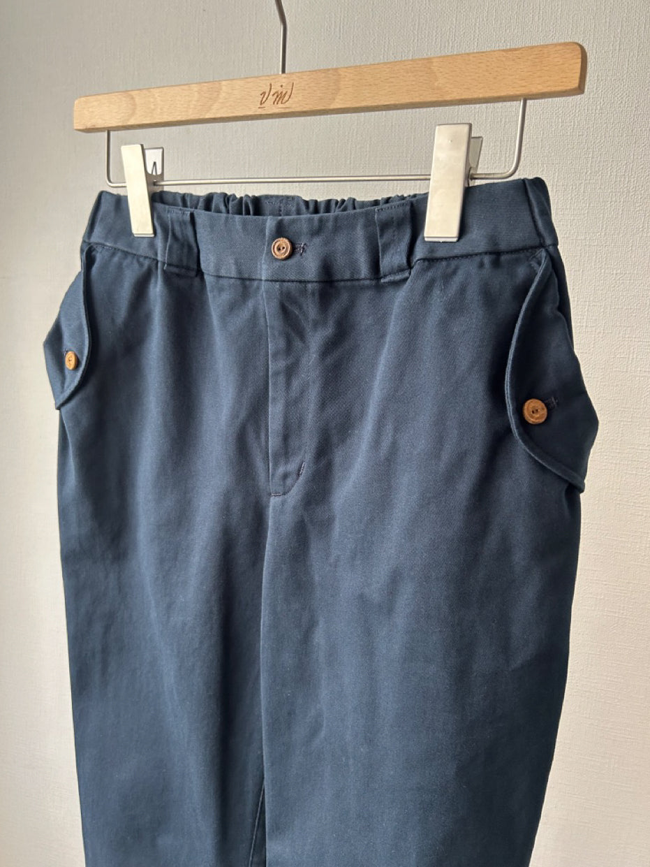 フラップポケットスリムパンツ (VFPT-5695D)