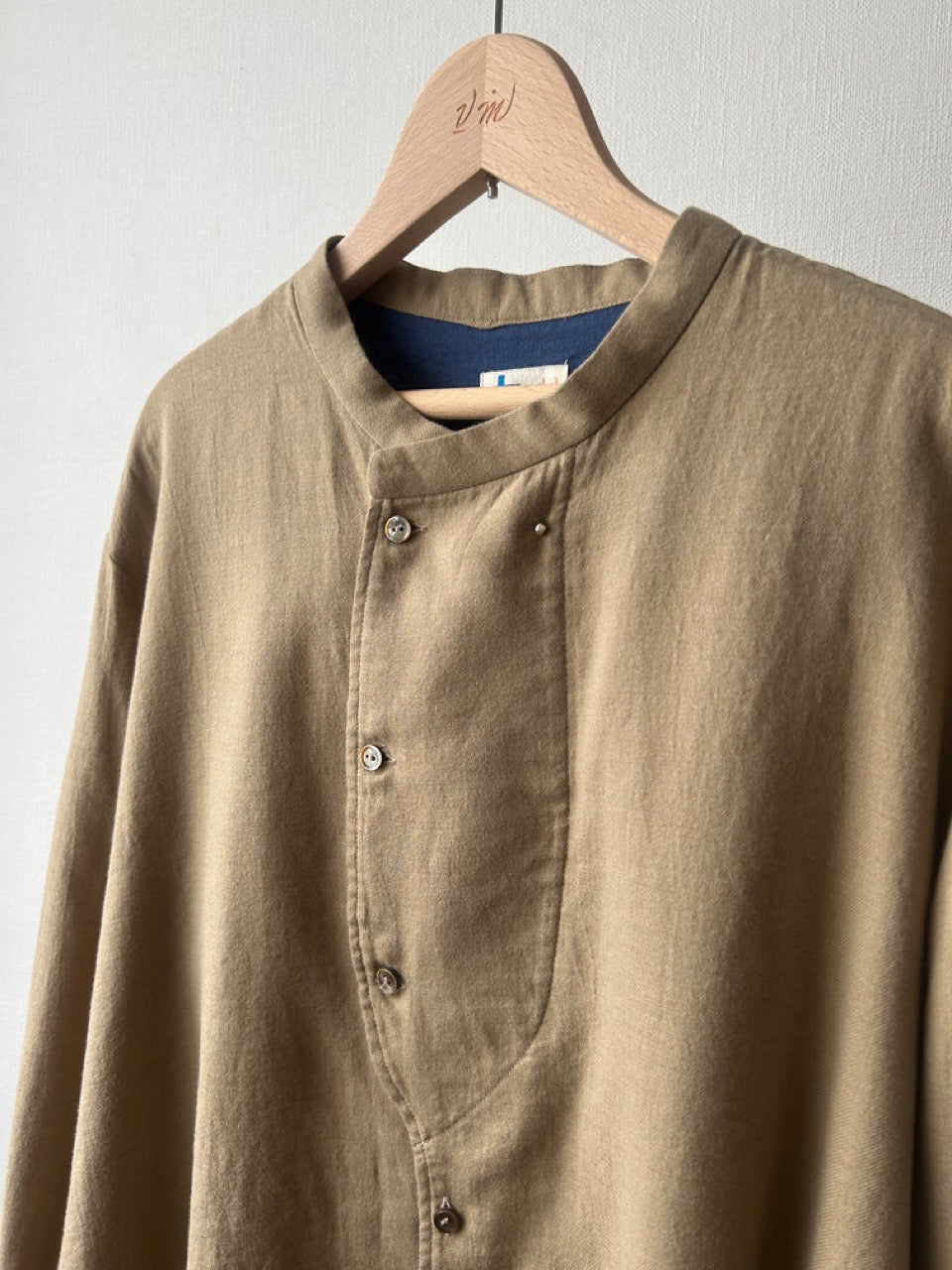 コットンウールビエラコックシャツ (VFSH-5658D)