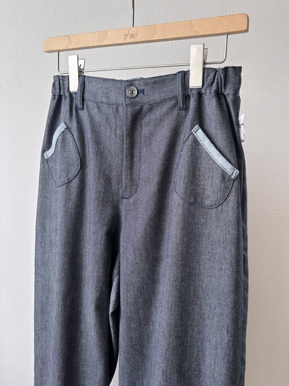 デニムコクーンパンツ (VFPT-5678Ｄ ）