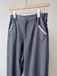 デニムコクーンパンツ (VFPT-5678Ｄ ）