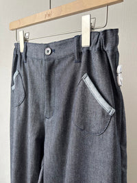 デニムコクーンパンツ (VFPT-5678Ｄ ）