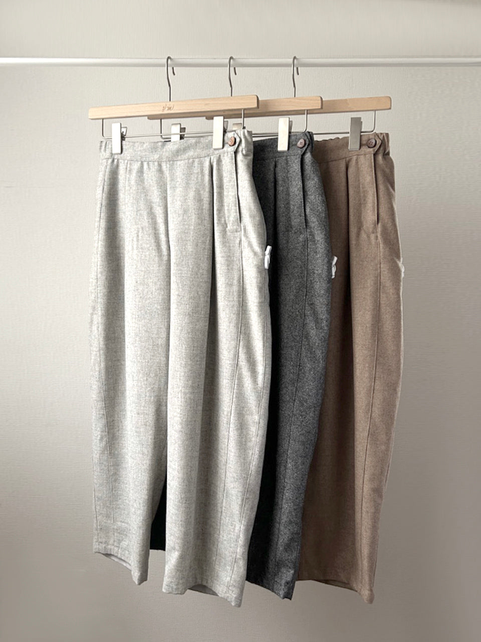 Vm ヴーム ウールパンツ ダークグレー Bottoms – vm/ヴーム‐ONLINE STORE