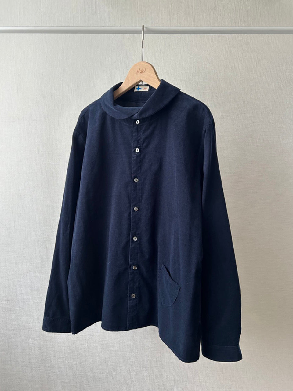 極細畝コーデュロイフィールドシャツ (VFSH-5690Ｄ)