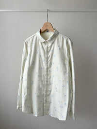 白樺シード柄レギュラーシャツ (VFSH-5701Ｄ)