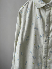 白樺シード柄レギュラーシャツ (VFSH-5701Ｄ)