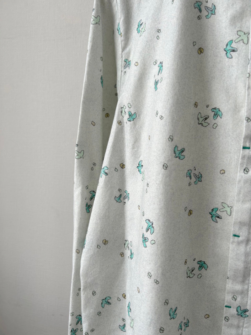 白樺シード柄レギュラーシャツ (VFSH-5701Ｄ)