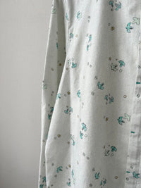 白樺シード柄レギュラーシャツ (VFSH-5701Ｄ)