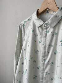 白樺シード柄レギュラーシャツ (VFSH-5701Ｄ)