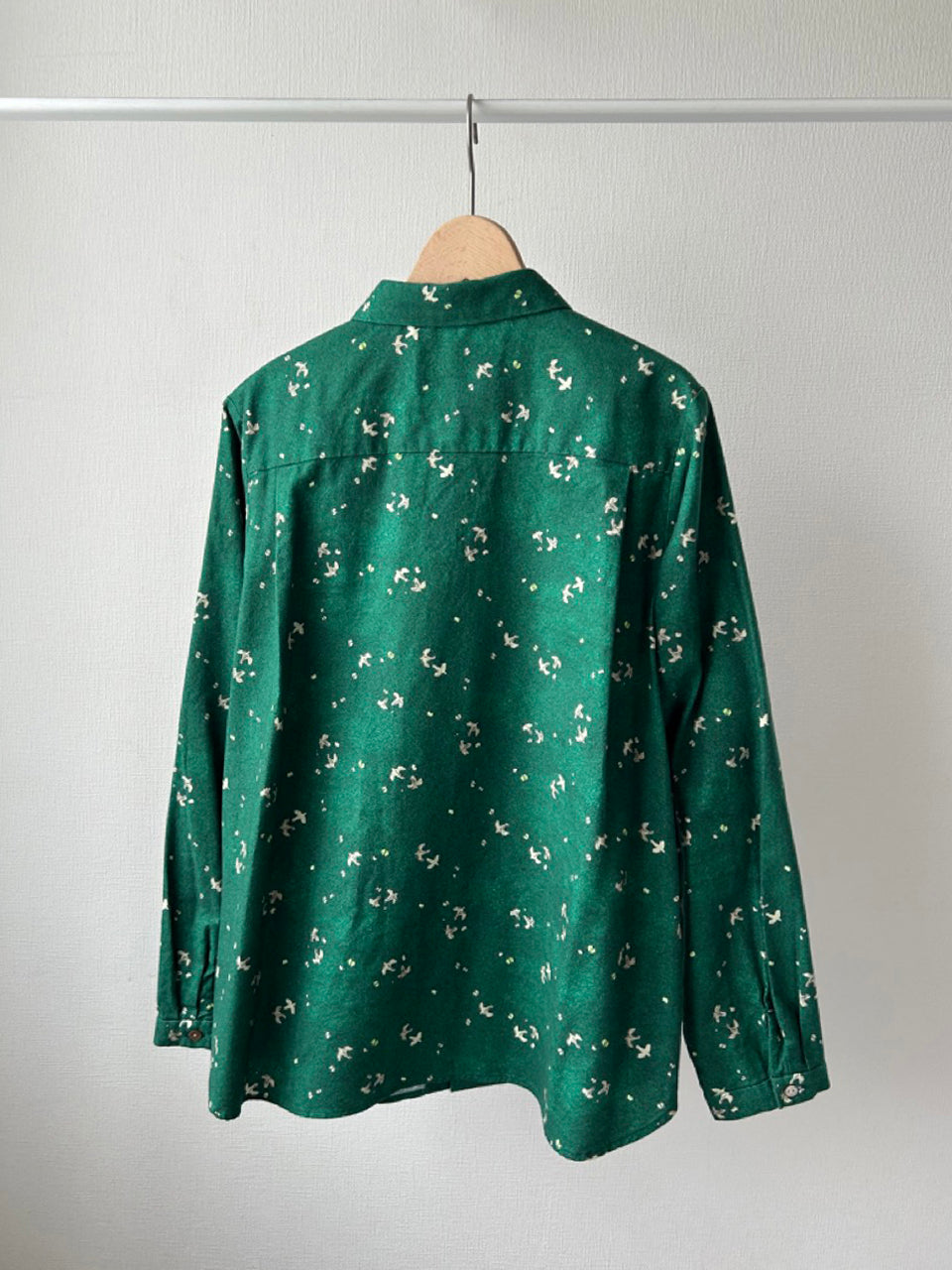 白樺シード柄レギュラーシャツ (VFSH-5701Ｄ)