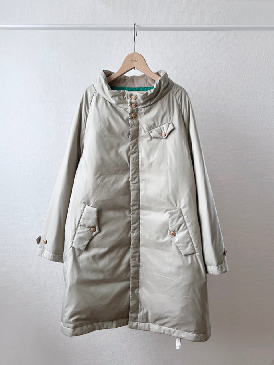 スタンドカラーダウンコート   (VFCO-5620D）