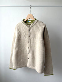 二枚衿ニットカーディガン (VKCD-5851D)