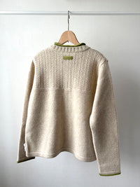 二枚衿ニットカーディガン (VKCD-5851D)